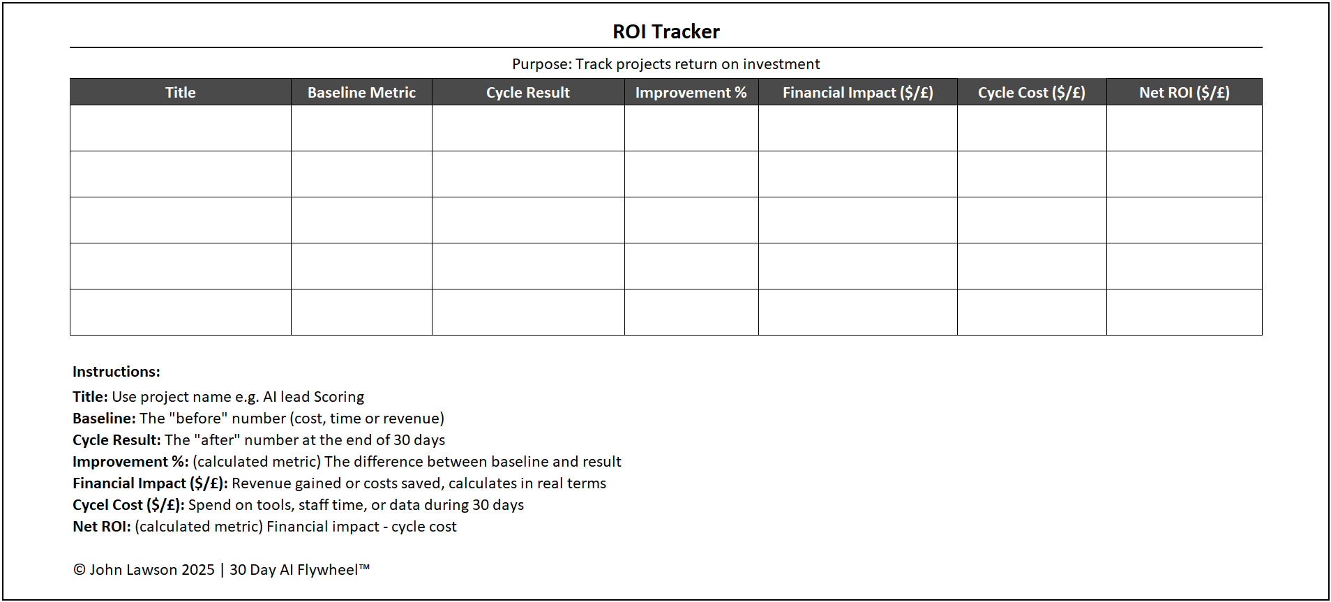 ROI Tracker Sheet cover image (placeholder)